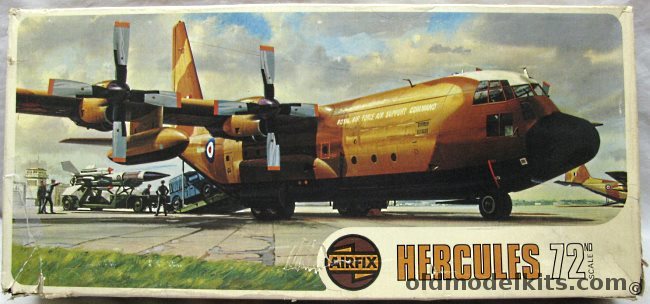 Airfix 1/72 Lockheed C-130K Hercules with Bloodhound Missile and Transporter/Trailer, 09001-0 plastic model kit